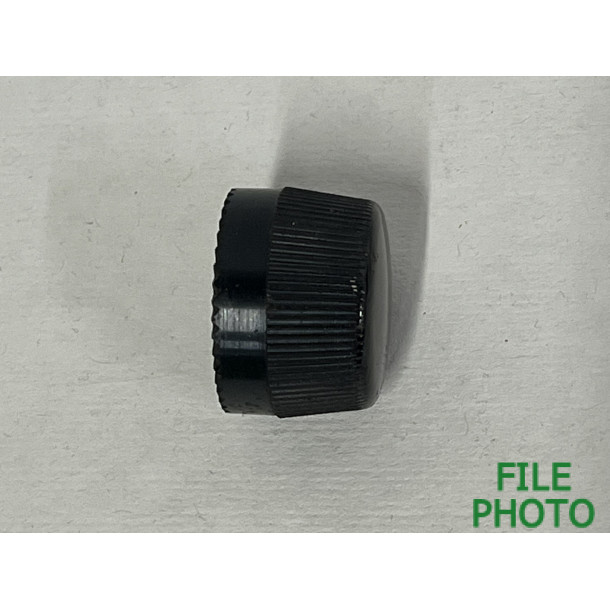 Magazine Tube Cap - Hi Luster Blue - 2nd Variation - Original Magazine Tube Cap - Hi Luster Blue - 2nd Variation - Original